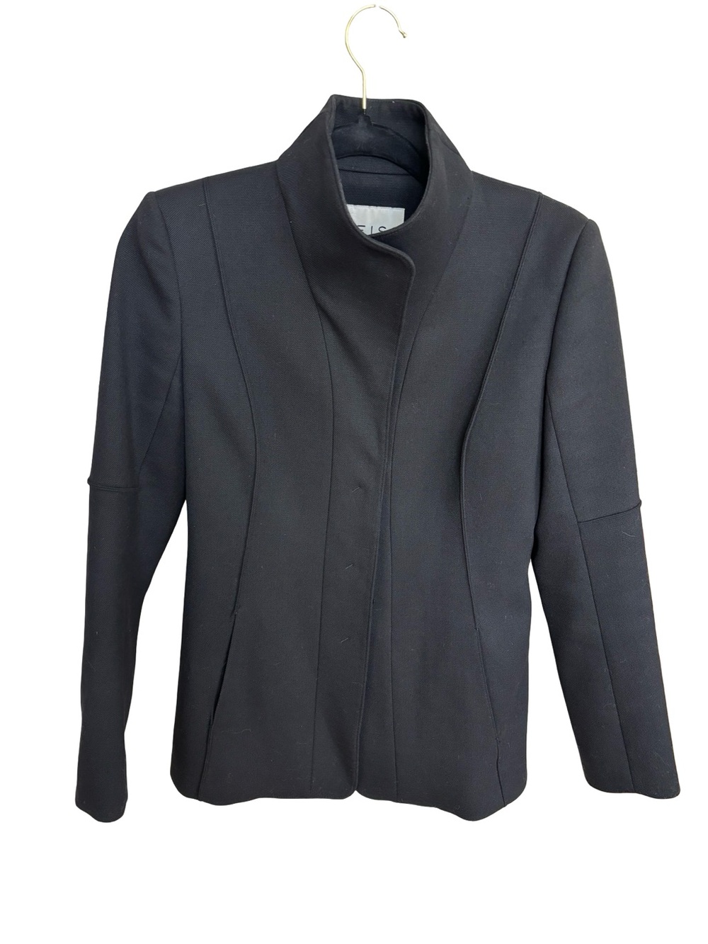 Reiss Women’s Structured Black Wool Blend Jacket XS
